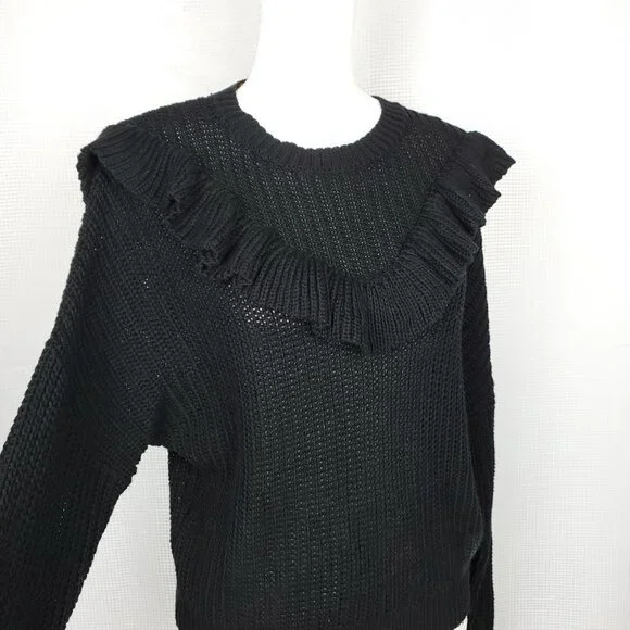 BLANK NYC BLACK OF NIGHT SWEATER - Picture 2 of 3